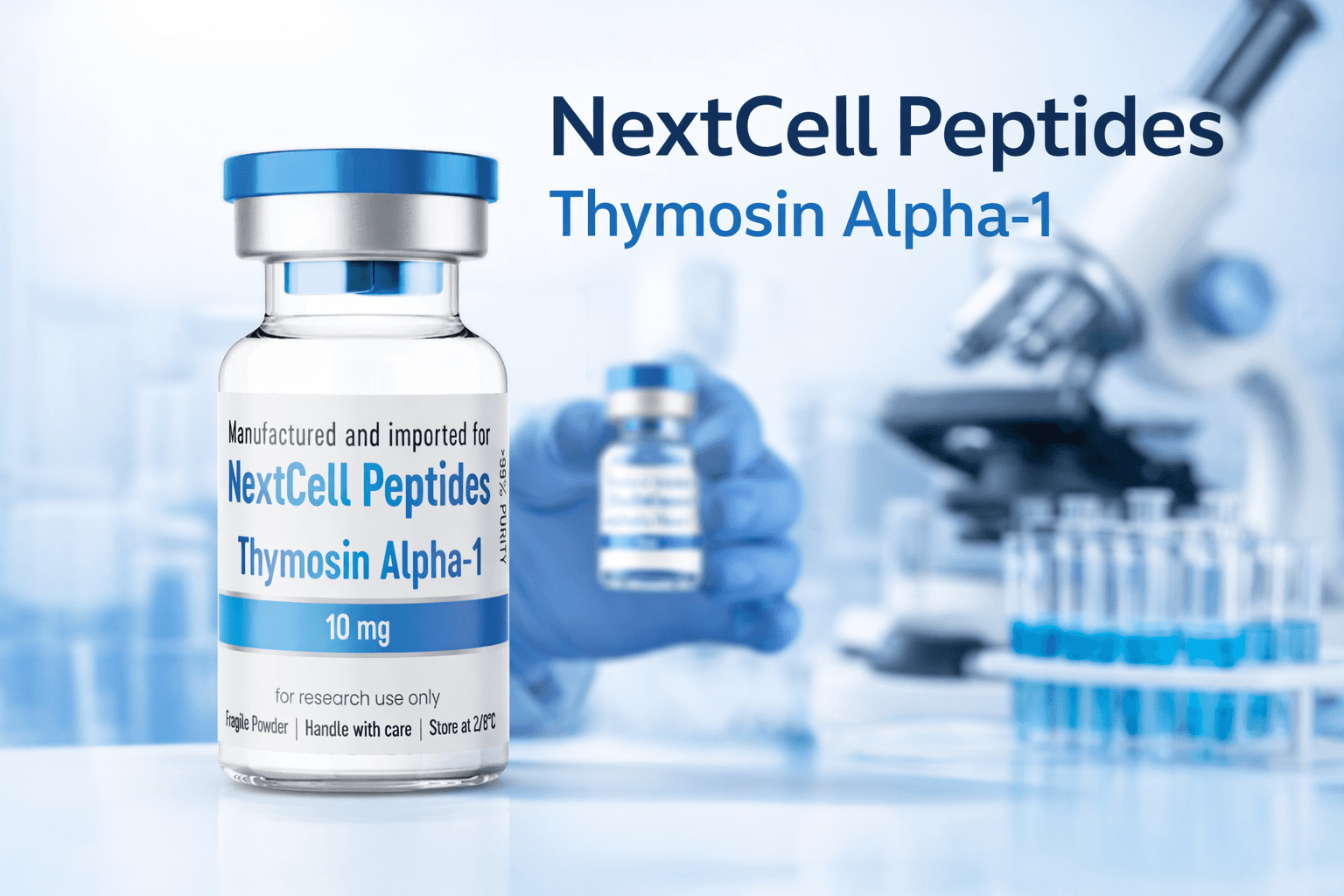 Thymosin Alpha-1 Peptide for Research Use