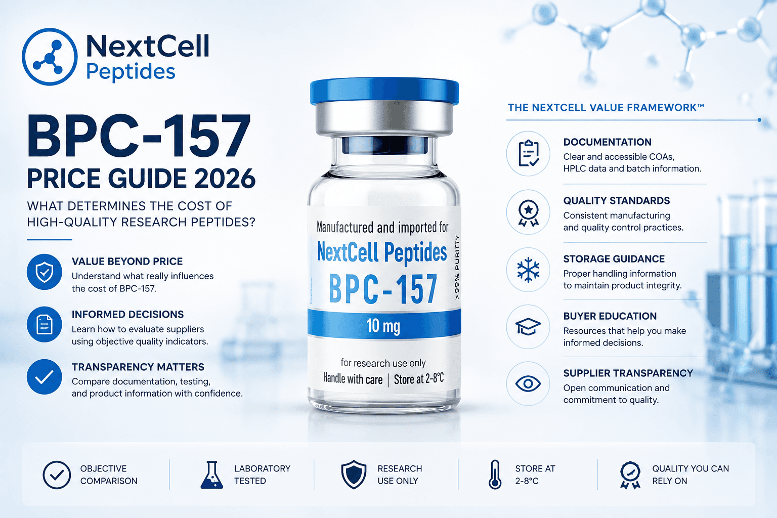 Evaluating BPC 157 Peptide Healing and Quality Verification