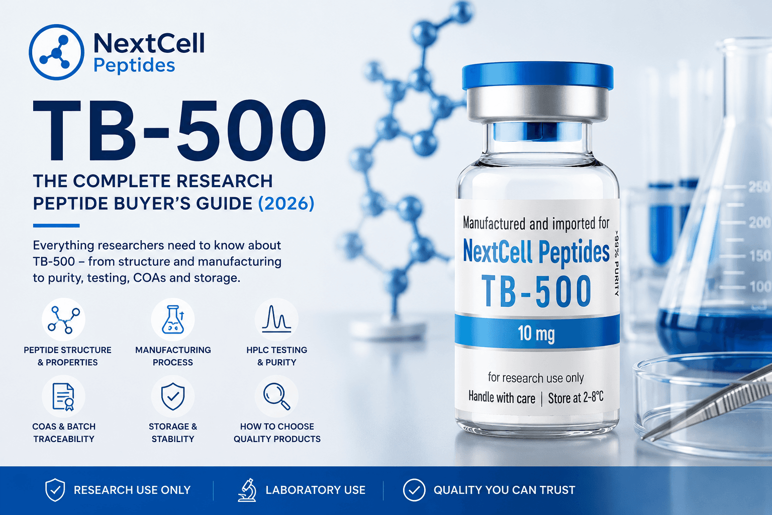 TB-500: The Complete Research Peptide Buyer's Guide (2026)