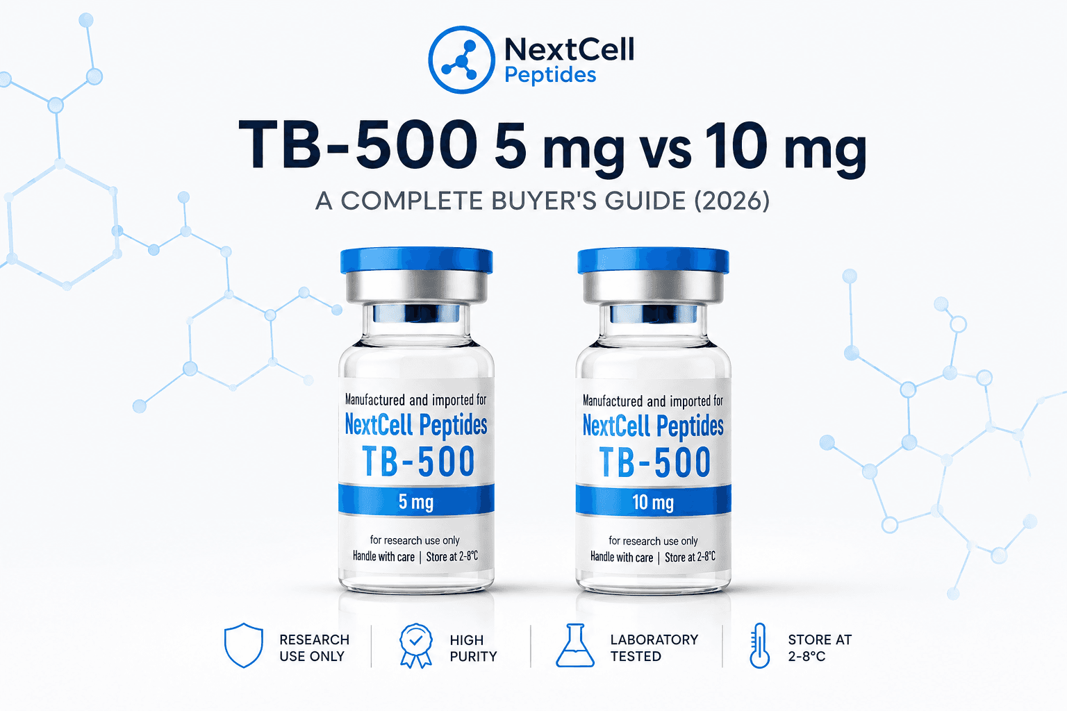 TB-500 5 mg vs 10 mg: A Complete Buyer's Guide (2026)