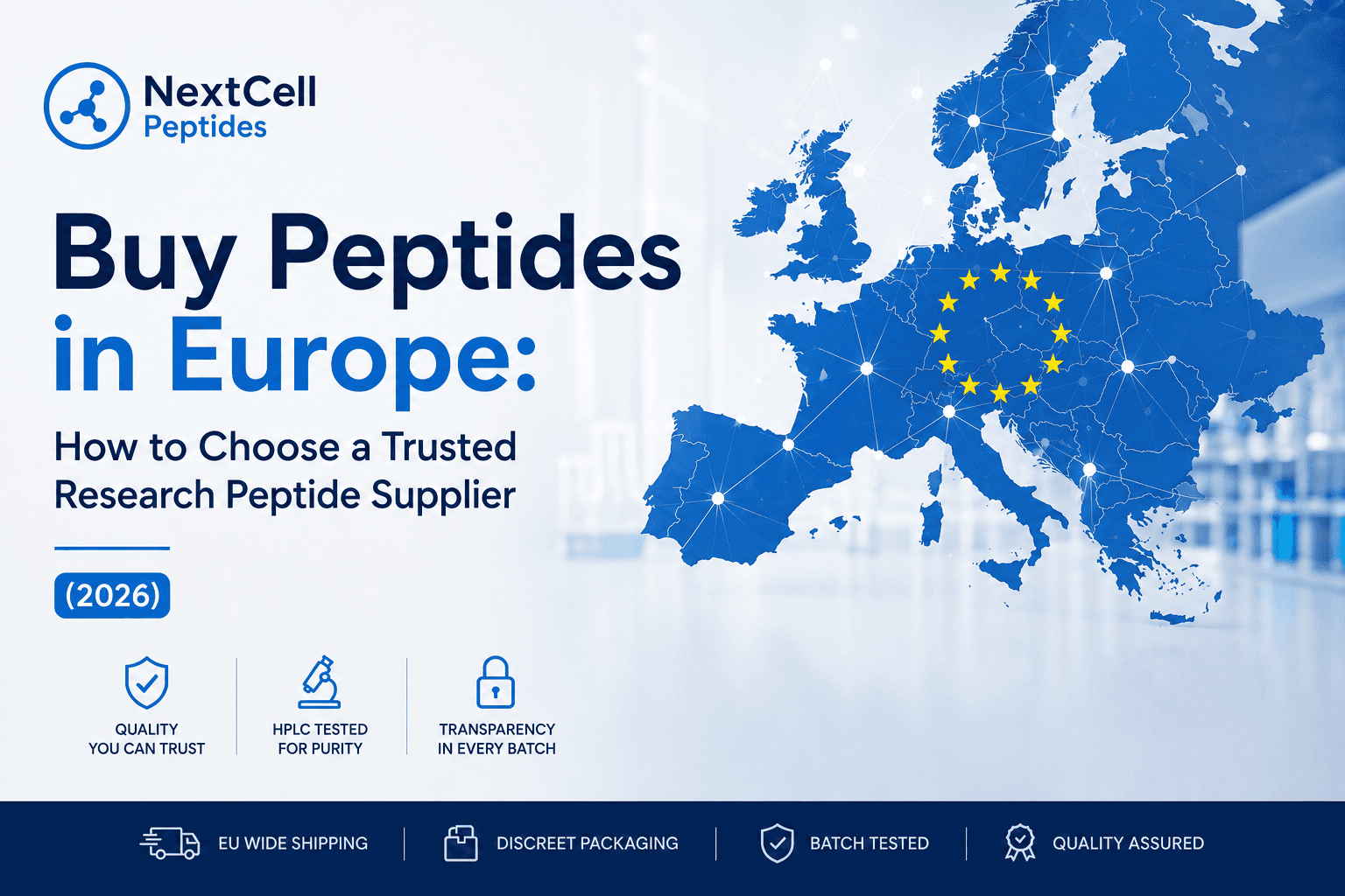 Buy Peptides in Europe: How to Choose a Trusted Research Peptide Supplier (2026)